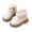 Beige, variant on Boys Girls High Top Combat Ankle Boots Kids Waterproof PU Leather Fall Boots Winter Warm Snow Outdoor Hiking Shoes Toddler Non Slip Texture Soft Durable Walking Boot