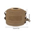 thumbnail image 2 of Yucurem Gas Can Protective Cover Camping Gas Fuel Cylinder Anti-fall Storage Bag Camping Kitchen Utensils (B), 2 of 10