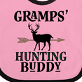 thumbnail image 4 of Inktastic Bow Hunter Gramps Hunting Buddy Boys Baby Bib, 4 of 4