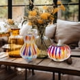 thumbnail image 4 of Musbetu Glass Pumpkin Light Battery Operated LED Pumpkin Lantern Fall Lighted Pumpkin Table Centerpiece for Halloween Thanksgiving Home Decor, 4 of 7