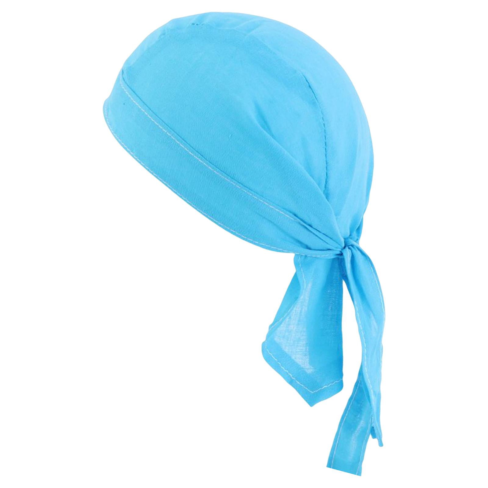 Blue Nautical Headband Bandaba Headscarf Hair Tie Band Anchor Fabric Scarf Dress 
