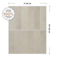 thumbnail image 4 of SMART TILES Protector contra salpicaduras para despegar y pegar - 5 hojas de 11.87"" x 9"" - Protector contra salpicaduras adhesivo 3D para azulejos de pared de cocina y baño, 4 of 5