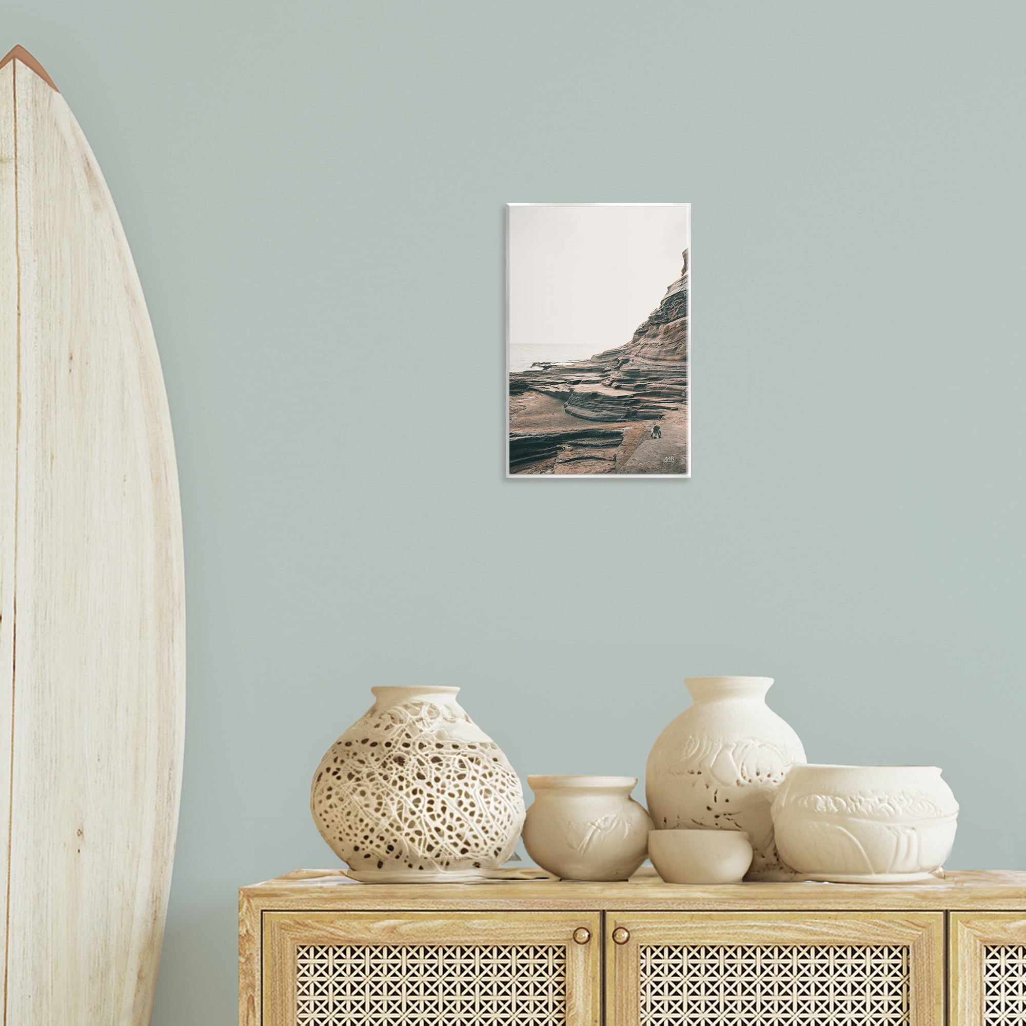 Stupell Industries Rocky Hawaiian Shore Landscape & Nature Photography Unframed Art Print Wall Art, 10 x 15