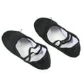 thumbnail image 5 of 1 par de zapatos de baile ligeros y antideslizantes, de lona, para niños y adultos, talla 34., 5 of 5