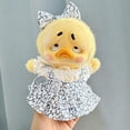 thumbnail image 3 of Ropa solo para pato molesto, Serie de felpa, accesorios de ropa de bebé, ropa de muñeca de pato amarillo pequeño, 3 of 5