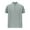Gray, variant on WREESH Men's Linen-Cotton Blended Stand Collar Henley Shirt Beach Casual Pullover Top with Chest Pocket & Breathable Short Sleeves