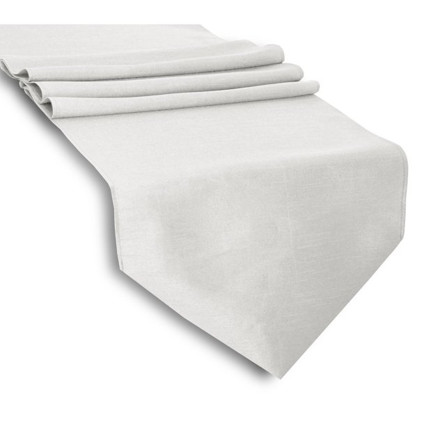 Aiking Home (Pack of 2)13"x 72" Solid & Unlined Classic Faux Silk