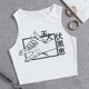 thumbnail image 4 of Top corto sin mangas de Anime japonés, camiseta de Jujutsu Kaisen, camisetas de Gojo Satoru, camisetas recortadas de Yuji Itadori, 4 of 5