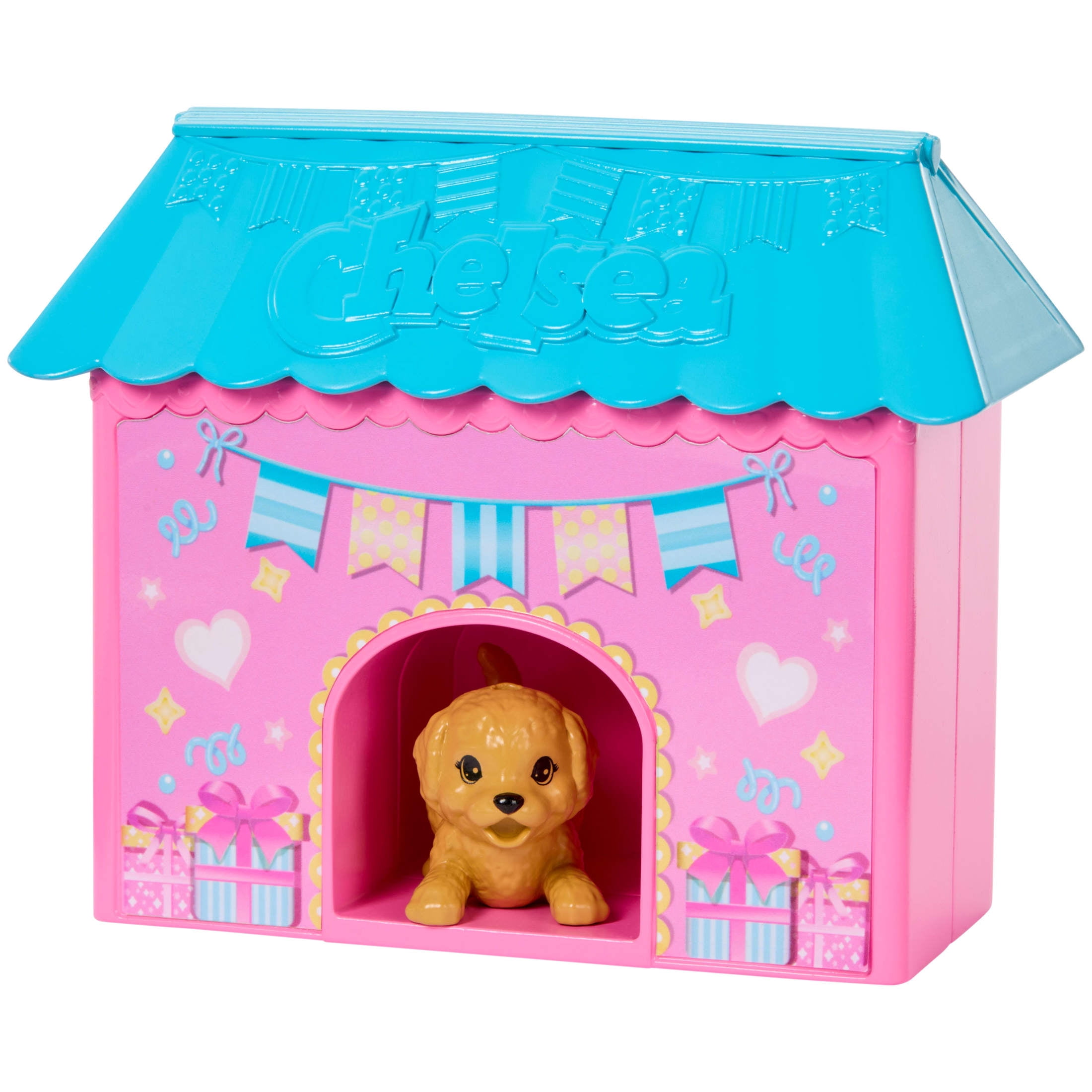 Barbie Family & Friends Club Chelsea Surprise Birthday Party Playset with Small Doll & 10+ Accessories