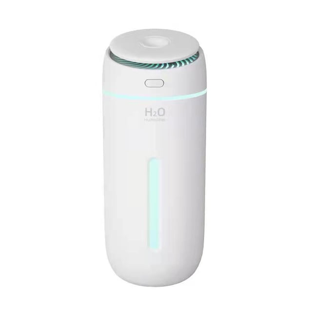 Naiovety Humidificador de aire ABS, 2 engranajes, ajustable, sellado, a prueba de fugas, 400ml, Control de botones, difusor de niebla de Humidificadores Blanco Tipo 2