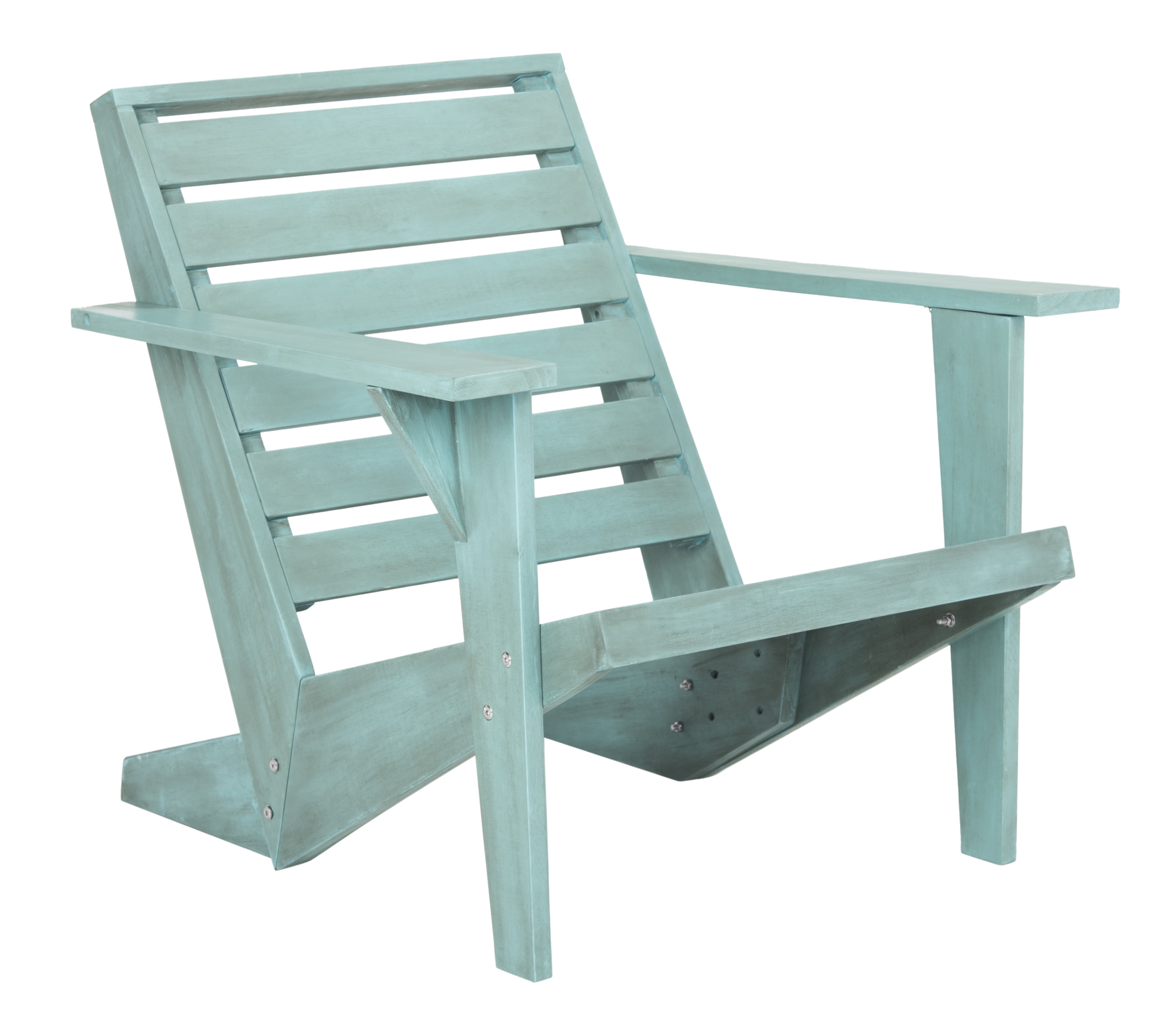 Safavieh Lanty Outdoor Patio Adirondack Chair - Oriental Blue