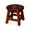 Cherry, variant on Sturdy Rubberwood Step Stool | Butterfly Design | Ideal for Kids' Playrooms