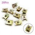 thumbnail image 3 of 20* U-Type Clips Car Body Door Fender Panel Fastener U Type Nuts Gasket Clips Accessory, 3 of 10