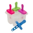 thumbnail image 2 of Cool Gear 4 Piece Ice Pop Bar Trays - Jumbo DIY Popsicle Molds - Dishwasher Safe, 2 of 4