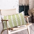 thumbnail image 6 of Decorative Throw Pillow Covers Set of 2 Grass Green Pillow Covers 12x20 Inch Throw Pillow Cover Linen Pillowcase Modern Boho Farmhouse Outdoor Pillow Covers for Couch Sofa Bed Living Room, 6 of 6