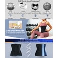 thumbnail image 3 of Fajas Reductoras Moldeadora para Mujer Tmvgtek Deportiva Waist Trainer Corset Ejercicio Neopreno Termica Gym Abdomen, 3 of 9