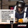 thumbnail image 4 of Protector facial Jackson Safety MAXVIEW, tinte transparente y ligero, 4 of 9
