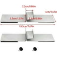 thumbnail image 2 of Infrared Hot Plate Stand Feet Heating Accessory Sturdy Stand Suitable Wheels 2X Universal Legs for Home Office Bedroom, 2 of 5
