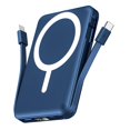 thumbnail image 1 of Banco de energía magnético compatible con batería Magsafe de 10000 mAh, 1 of 7