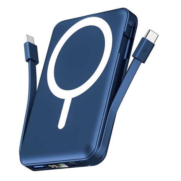 Banco de energía magnético compatible con batería Magsafe de 10000 mAh
