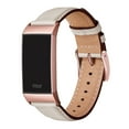 thumbnail image 3 of WFEAGL Charge 4 & Charge 3 & Charge 3 SE Band for Leather Band Ivory/Rose Gold, 3 of 8