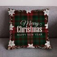 thumbnail image 1 of TIMIFIS Décorations de Noël Housse de Coussin en Coton Lin Housse de Coussin Home Sofa Decor, 1 of 3