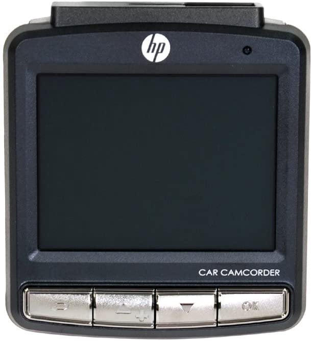 HP Hewlett Packard Full HD 1080P Car Dash DVR with GPS, Black HPD