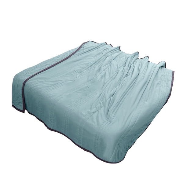 Edredón de verano de algodón lavado, manta transpirable y acondicionadora, funda de cama ligera para todas las estaciones para el hogar y el dormitorio.