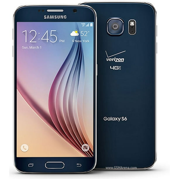 Samsung Galaxy S6 G920V 32GB (Black) Verizon + GSM Unlocked Smartphone - Refurbished Excellent