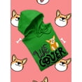 thumbnail image 3 of We Cover That Corgi Dog Hoodie Women -Image by Shutterstock, Female x-Large, 3 of 4