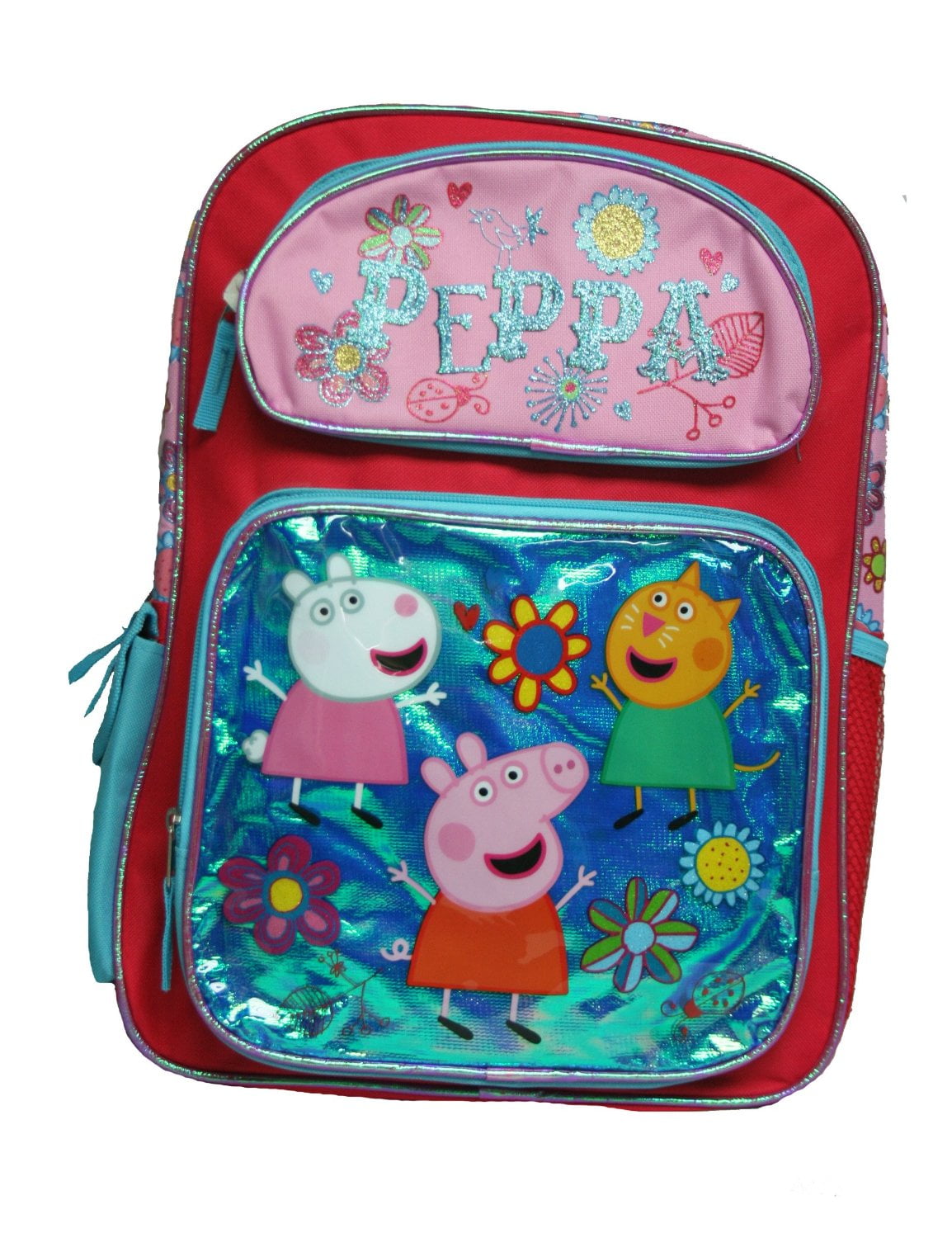 Peppa Pig 16" Kids' Large Backpack Blue