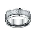 thumbnail image 3 of Men's Tungsten Celtic Knot Ring, 8mm, 3 of 4