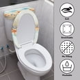thumbnail image 3 of SEANATIVE Starfish Toilet Lid Covers for Bathroom Set Toilet Lid Dust Cover & Toilet Tank Lid Cover Protect Your Hand from Splash Replacement Toilet Protector, 2PCS Toilet Lid & Tank Covers, 3 of 7