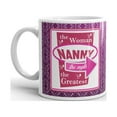 thumbnail image 2 of Nanny The Woman The Myth The Greatest Coffee Tea Ceramic Mug Office Work Cup Gift 11 Oz, 2 of 3