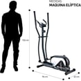 thumbnail image 3 of Elíptica Bluelander, Eliptic Trainer, 8 Niveles de Resistencia, Zancada 30 cm, Pantalla con Tiempo, Velocidad, Distancia, Calorías y Pulso, 3 of 5