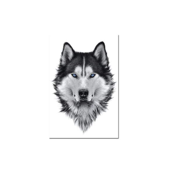 cuadro decorativo wolf lienzo by suma 1 pieza 30 X 45 CM