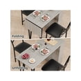 thumbnail image 4 of Eastvita Space-Saving 3-Piece Counter Height Dining Set Bar Table/Stools/Storage for Breakfast Nooks, 4 of 7