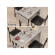 thumbnail image 5 of Space-saving 3-piece counter height dining set: bar mesa, stools & almacenamiento para breakfast nooks, 5 of 8