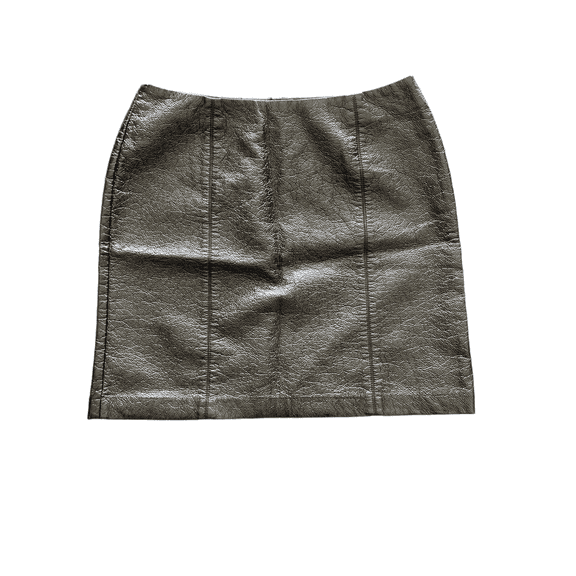 H&M Women's Black Back Zip Straight & Pencil Short Skirt Size 12