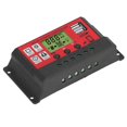 thumbnail image 4 of M Buder Controlador de Carga Solar 30A Regulador Inteligente PWM con Pantalla LCD para Panel Fotovoltaico 12V 24V Adaptación Automática Doble Salida USB Alta Eficiencia Energética, 4 of 9