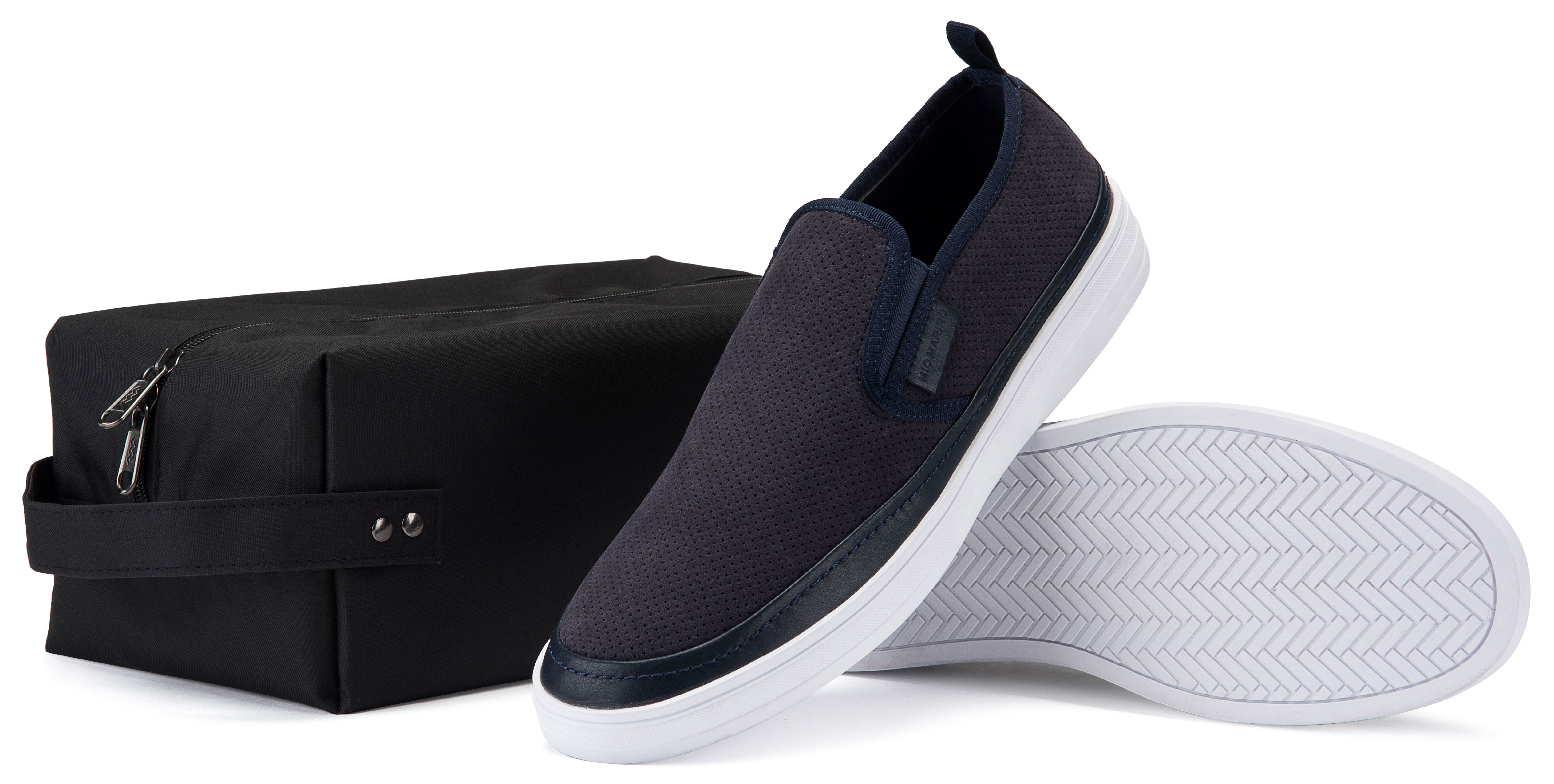 Mio Marino Men’s Urbane Suede Slip On Shoes