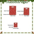 2 Packs by queshizhe Event & Party,Christmas Paper Boxes With Handle