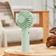 thumbnail image 1 of Pequeño ventilador personal portátil de mano ventilador eléctrico regalo de verano ligero pequeño ventilador de mano mini ventilador de refrigeración verde, 1 of 8