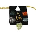 thumbnail image 3 of Immunity Crystal Stone Set - Blood Stone Rhodonite Serpentine Snow Quartz Carnelian Moss Agate, 3 of 5