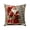 Santa Red, variant on KFUIRDE Christmas-Printed Cushion Cover 18x18in, 3D Printed Sofa Pillow with Festive Christmas Theme, Decorative Cushion Case for Couch Living Room, Xmas Holiday Home Decor B