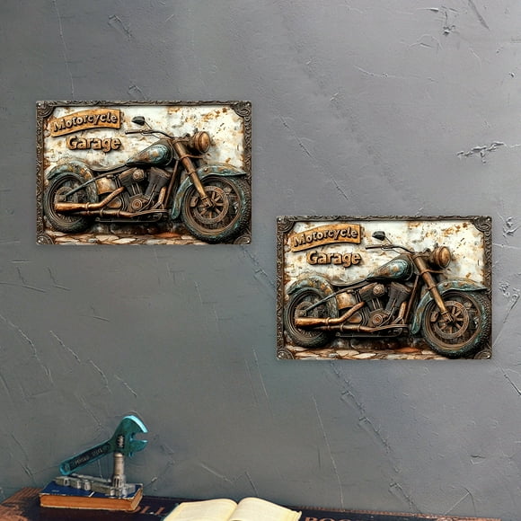 CaiYueKe Metal Wall Art Decor Wrought Iron Hanging Decorative Panel Rustic Vintage Modern Sculpture Artwork Indoor Outdoor Home Garden Patio Living Room
