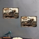 thumbnail image 1 of Decoración de pared de hierro forjado | Pintura sobre lámina de metal para uso interior y exterior | Tapiz de pared impermeable y resistente al sol para sala de estar, dormitorio y oficina, 1 of 6