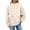 4# Beige, variant on Mock Neck Sweatshirt Women 2026 Fall Fashion Oversized Turtleneck Pullover Fleece Long Sleeve Sweatshirts Tops White M