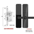 thumbnail image 3 of App Control Smart Lock Digital Locks With Handle Keypad Electronic Door Lock For Home Hotel Rental Bluetooth Connect ,Easy Installation, 3 of 4