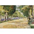 thumbnail image 2 of Ury, Lesser 32x23 White Modern Wood Framed Museum Art Print Titled - The Tiergarten Park, Berlin, 2 of 4